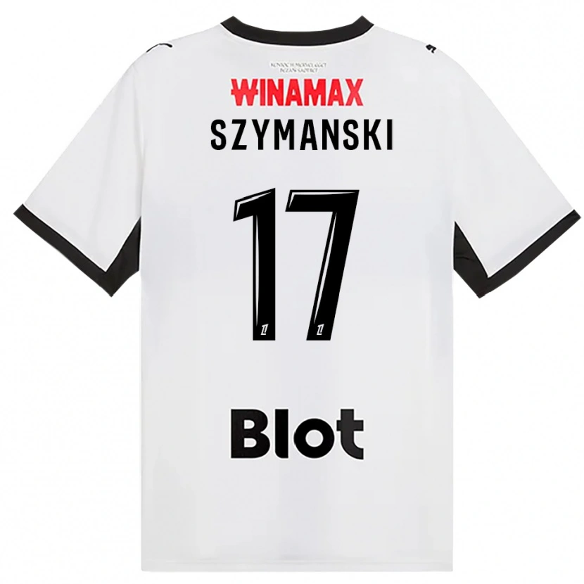 Danxen Dětské Sebastian Szymanski #17 Černá Bílá Červená Daleko Hráčské Dresy 2026/27 Dres