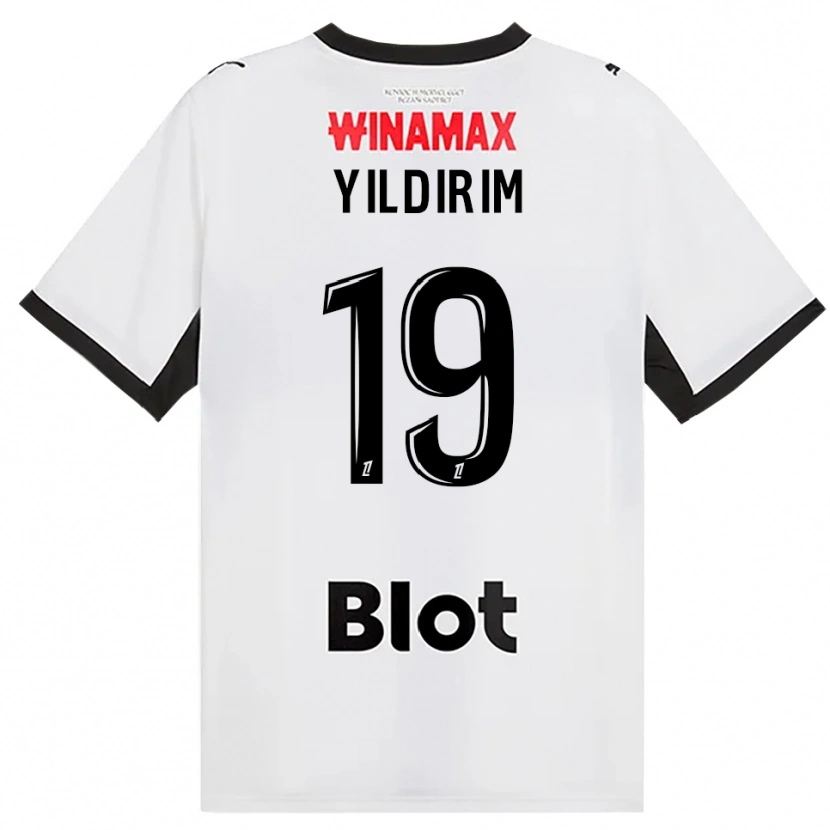 Danxen Dětské Bertuğ Yıldırım #19 Černá Bílá Červená Daleko Hráčské Dresy 2026/27 Dres