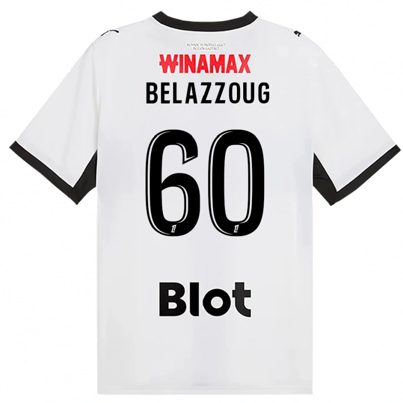 Danxen Dětské Kilian Belazzoug #60 Černá Bílá Červená Daleko Hráčské Dresy 2026/27 Dres