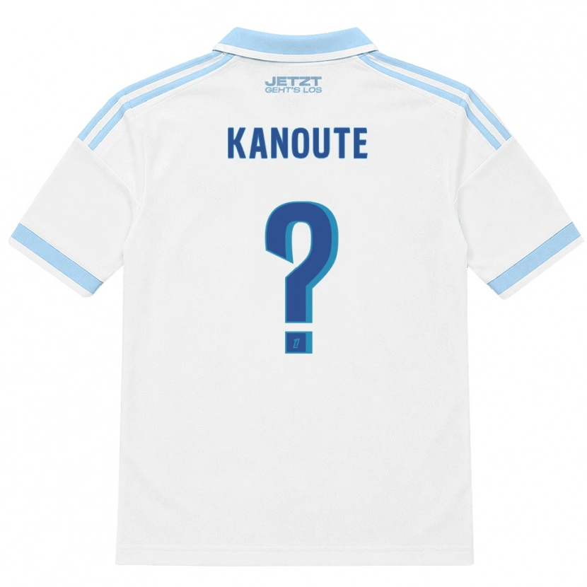 Danxen Dětské Mahamadou Kanouté #0 Světle Nebesky Modrá Bílá Červená Daleko Hráčské Dresy 2026/27 Dres