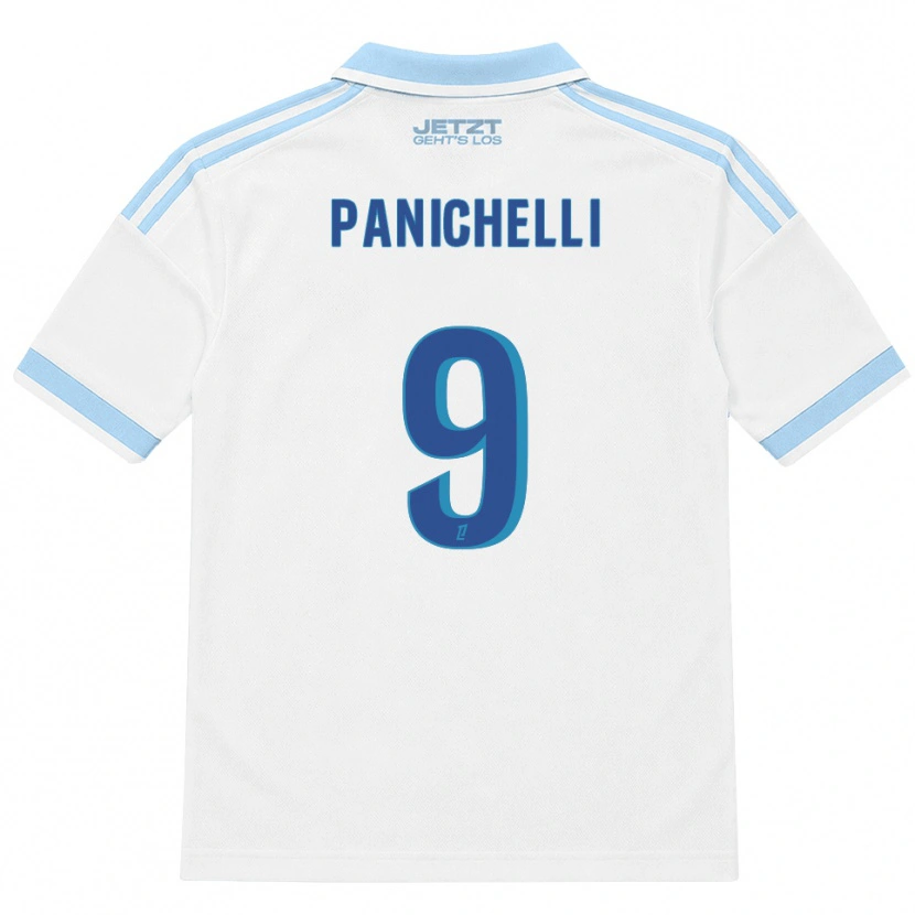Danxen Dětské Joaquín Panichelli #9 Světle Nebesky Modrá Bílá Červená Daleko Hráčské Dresy 2026/27 Dres