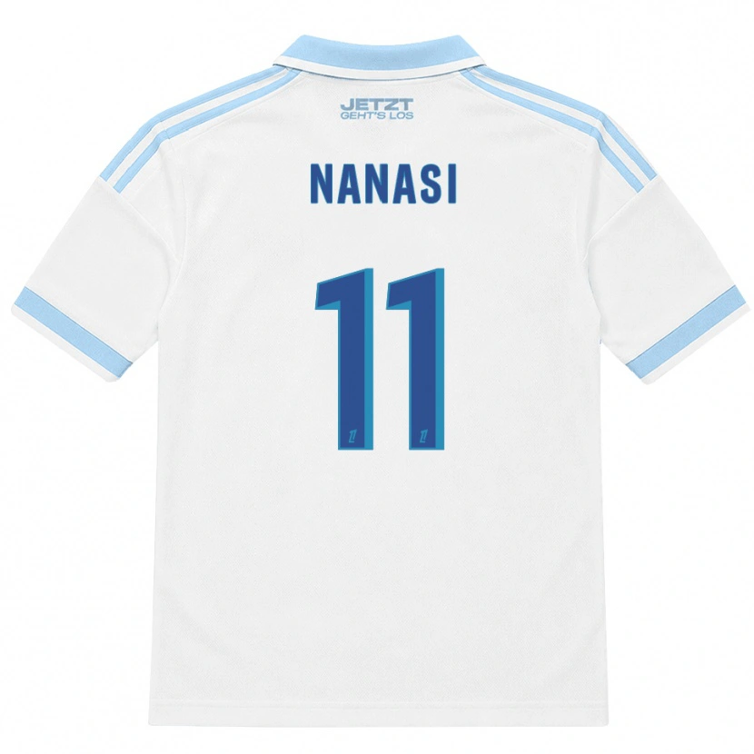 Danxen Dětské Sebastian Nanasi #11 Světle Nebesky Modrá Bílá Červená Daleko Hráčské Dresy 2026/27 Dres
