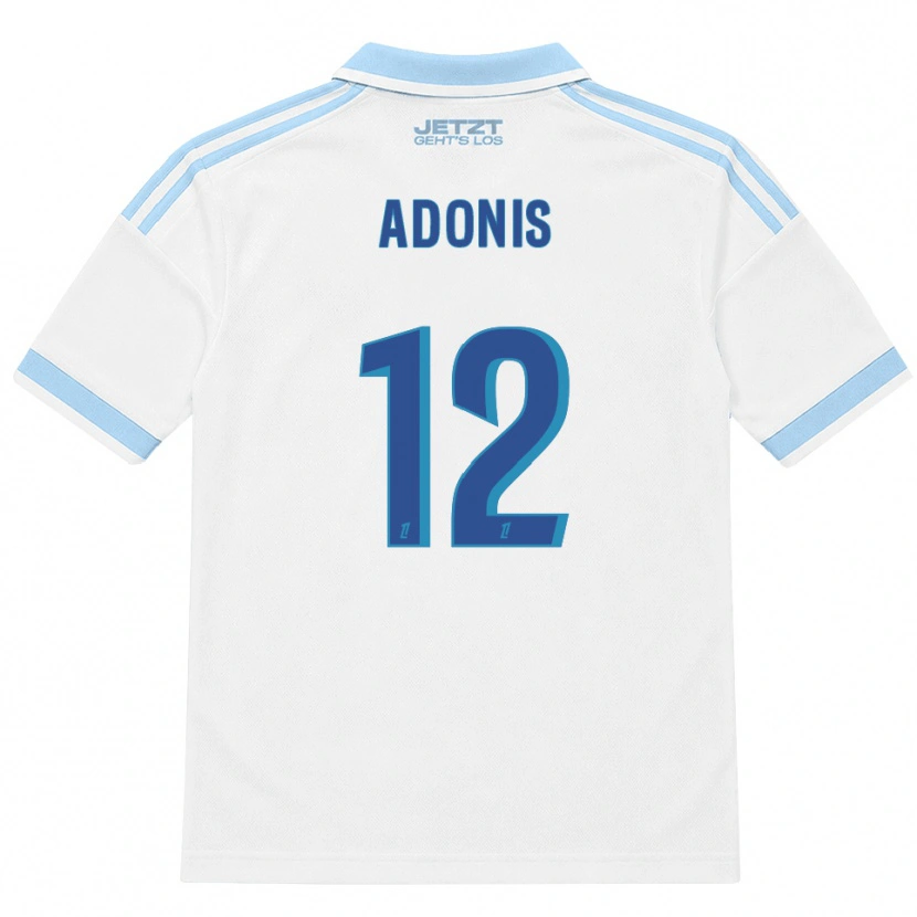 Danxen Dětské Erwan Adonis #12 Světle Nebesky Modrá Bílá Červená Daleko Hráčské Dresy 2026/27 Dres