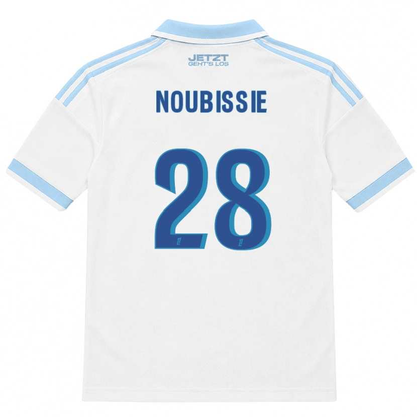 Danxen Dětské Tyrese Noubissie #28 Světle Nebesky Modrá Bílá Červená Daleko Hráčské Dresy 2026/27 Dres