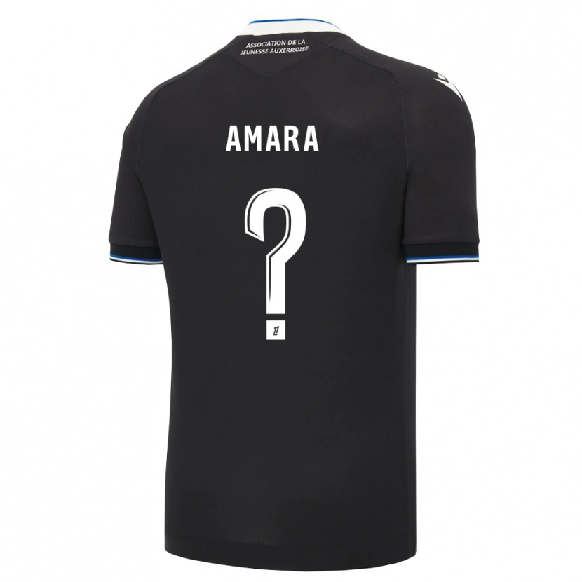 Danxen Dětské Maxime Amara #0 Černá Modrá Bílá Daleko Hráčské Dresy 2026/27 Dres
