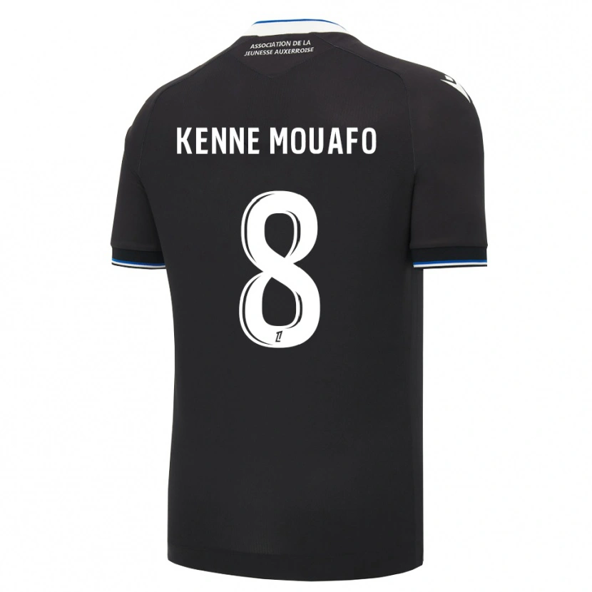Danxen Dětské Kilyan Kenne Mouafo #8 Černá Modrá Bílá Daleko Hráčské Dresy 2026/27 Dres