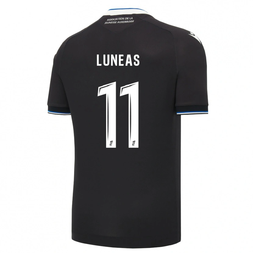 Danxen Dětské Rithler Luneas #11 Černá Modrá Bílá Daleko Hráčské Dresy 2026/27 Dres