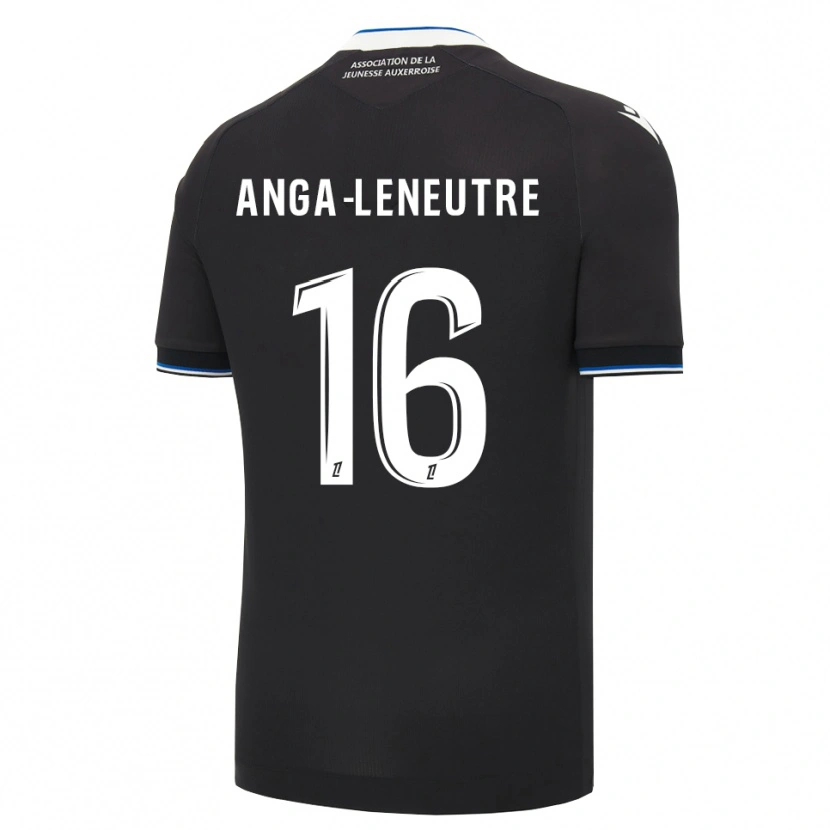 Danxen Dětské Nathan Anga-Leneutre #16 Černá Modrá Bílá Daleko Hráčské Dresy 2026/27 Dres