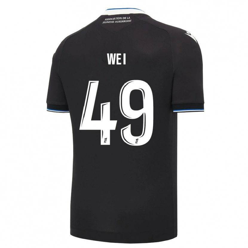 Danxen Dětské Xiangxin Wei #49 Černá Modrá Bílá Daleko Hráčské Dresy 2026/27 Dres