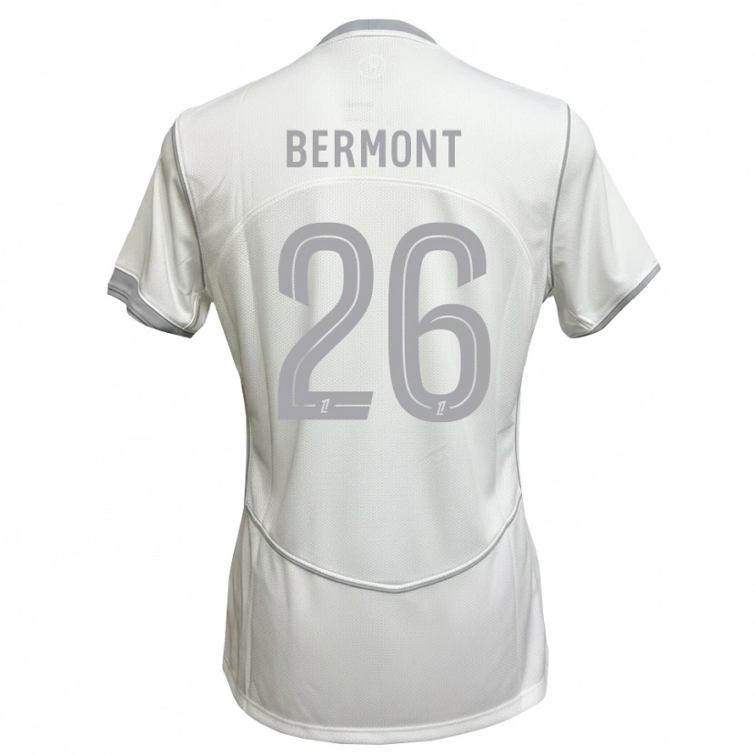 Danxen Dětské Anthony Bermont #26 Bílá Šedá Daleko Hráčské Dresy 2026/27 Dres