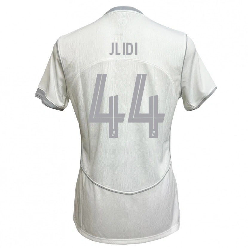 Danxen Dětské Yahia Jlidi #44 Bílá Šedá Daleko Hráčské Dresy 2026/27 Dres