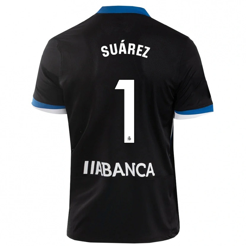 Danxen Dětské Brais Suárez #1 Černá Modrá Bílá Daleko Hráčské Dresy 2026/27 Dres