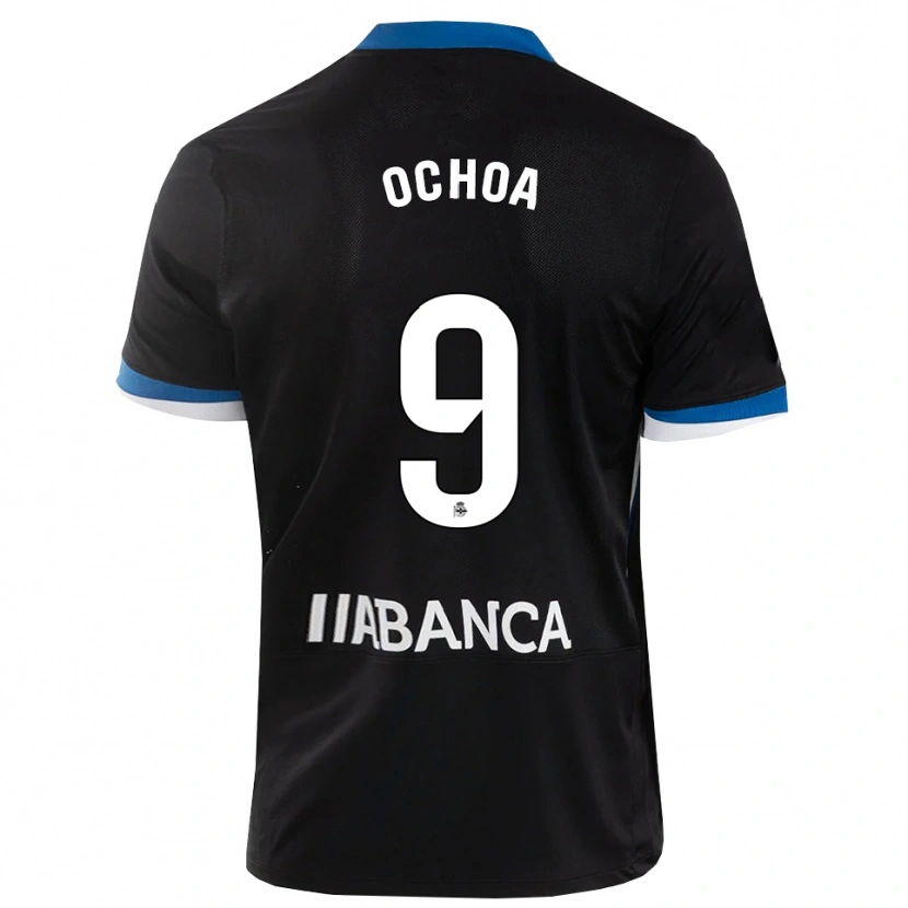 Danxen Dětské Martín Ochoa #9 Černá Modrá Bílá Daleko Hráčské Dresy 2026/27 Dres