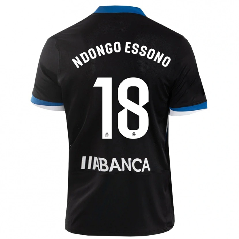 Danxen Dětské Rodrigue Dipanda #18 Černá Modrá Bílá Daleko Hráčské Dresy 2026/27 Dres