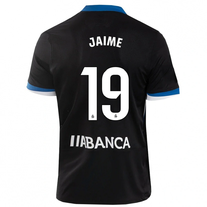 Danxen Dětské Jaime Sánchez #19 Černá Modrá Bílá Daleko Hráčské Dresy 2026/27 Dres