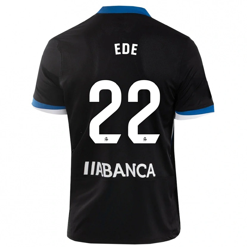 Danxen Dětské Bright Ede #22 Černá Modrá Bílá Daleko Hráčské Dresy 2026/27 Dres