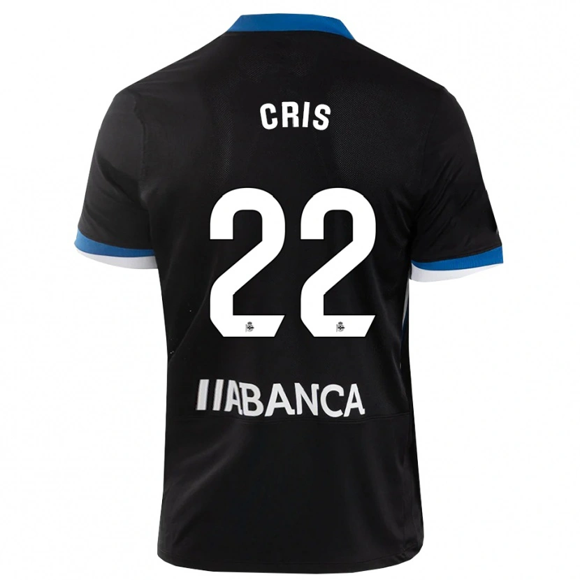 Danxen Dětské Cris #22 Černá Modrá Bílá Daleko Hráčské Dresy 2026/27 Dres