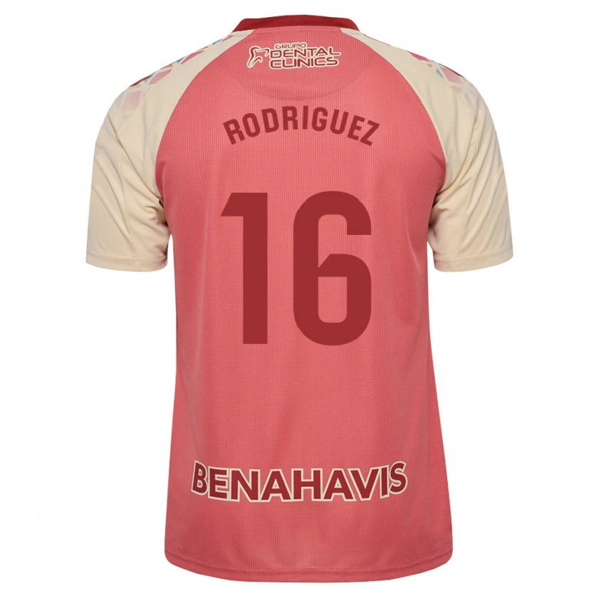 Danxen Dětské Genaro Rodríguez #16 Světle Růžová Červená Modrá Daleko Hráčské Dresy 2026/27 Dres