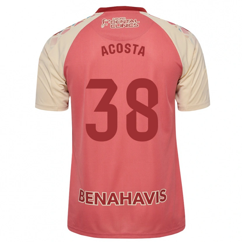 Danxen Dětské Judith Acosta #38 Světle Růžová Červená Modrá Daleko Hráčské Dresy 2026/27 Dres