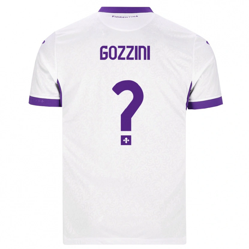 Danxen Dětské Gozzini #0 Bílá Fialová Daleko Hráčské Dresy 2026/27 Dres