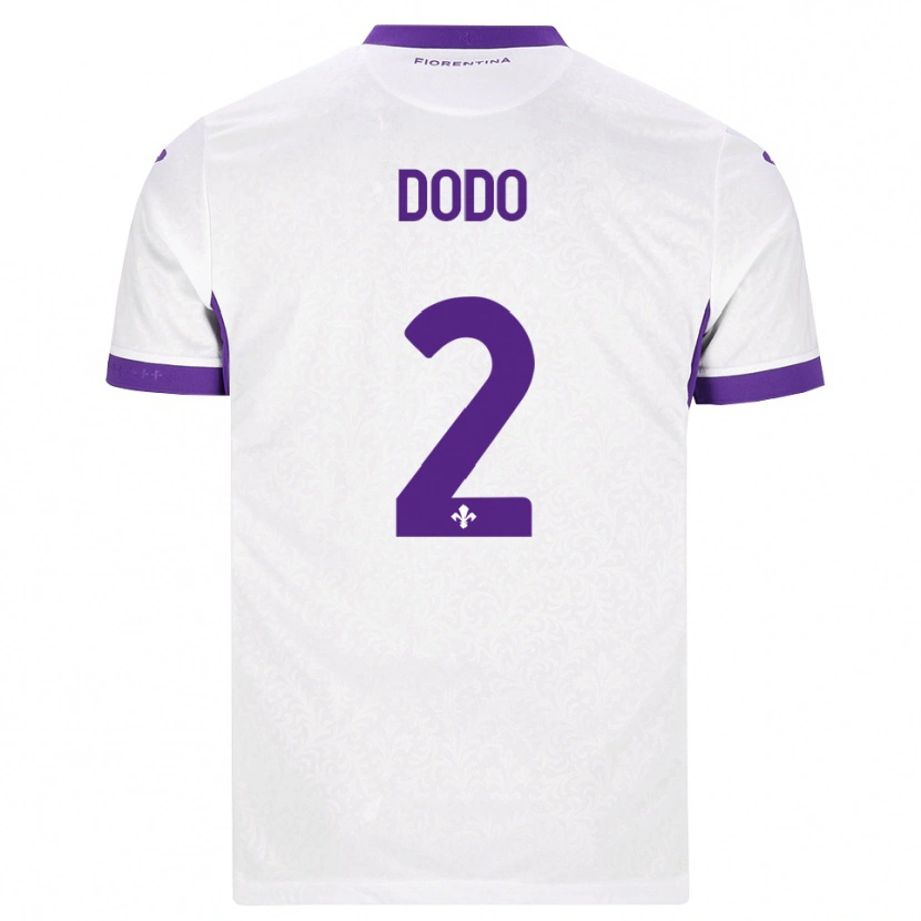Danxen Dětské Dodô #2 Bílá Fialová Daleko Hráčské Dresy 2026/27 Dres