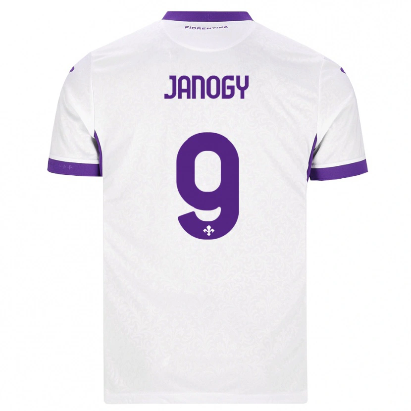 Danxen Dětské Madelen Janogy #9 Bílá Fialová Daleko Hráčské Dresy 2026/27 Dres