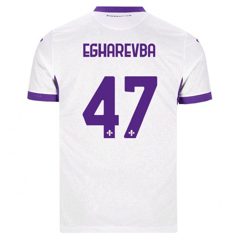 Danxen Dětské Fortune Egharevba #47 Bílá Fialová Daleko Hráčské Dresy 2026/27 Dres