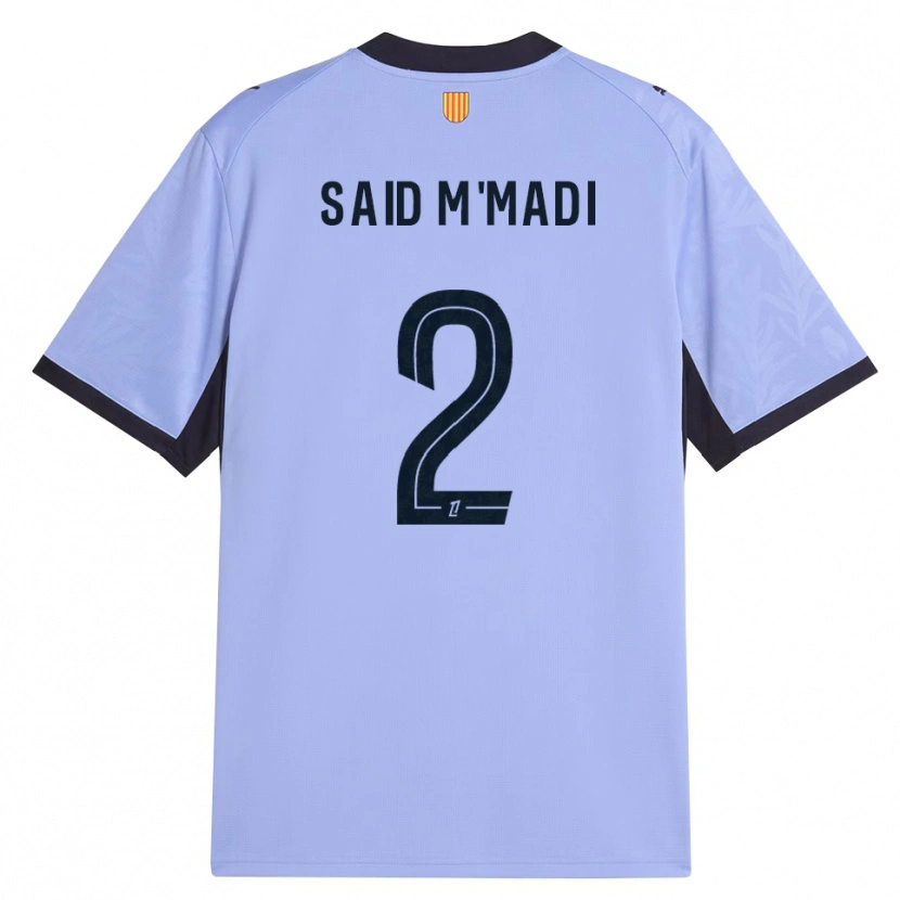Danxen Dětské Yakine Said M'madi #2 Levandulová Černá Třetí Hráčské Dresy 2026/27 Dres
