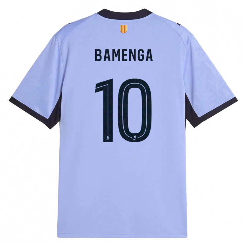 Danxen Dětské Naomie Bamenga #10 Levandulová Černá Třetí Hráčské Dresy 2026/27 Dres
