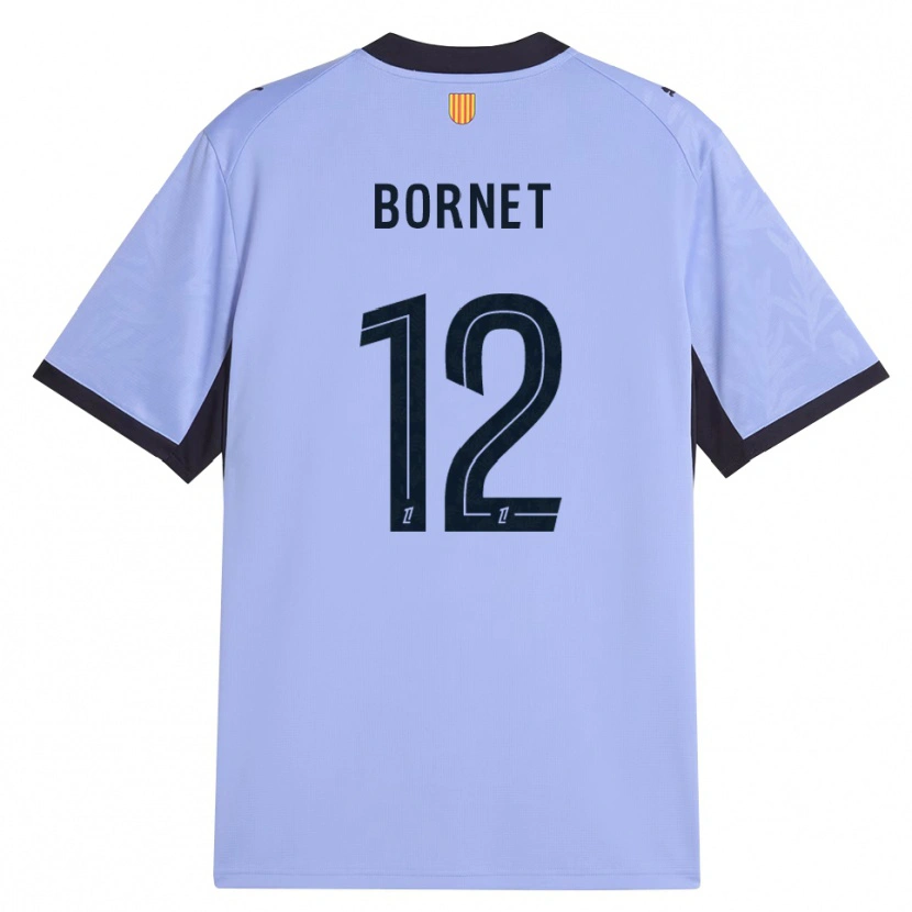 Danxen Dětské Camille Bornet #12 Levandulová Černá Třetí Hráčské Dresy 2026/27 Dres