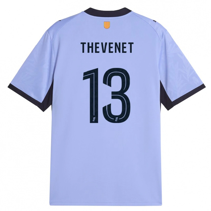 Danxen Dětské Maxence Thevenet #13 Levandulová Černá Třetí Hráčské Dresy 2026/27 Dres