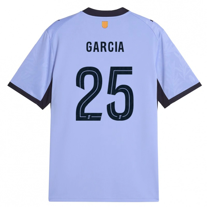 Danxen Dětské Ulisses Garcia #25 Levandulová Černá Třetí Hráčské Dresy 2026/27 Dres