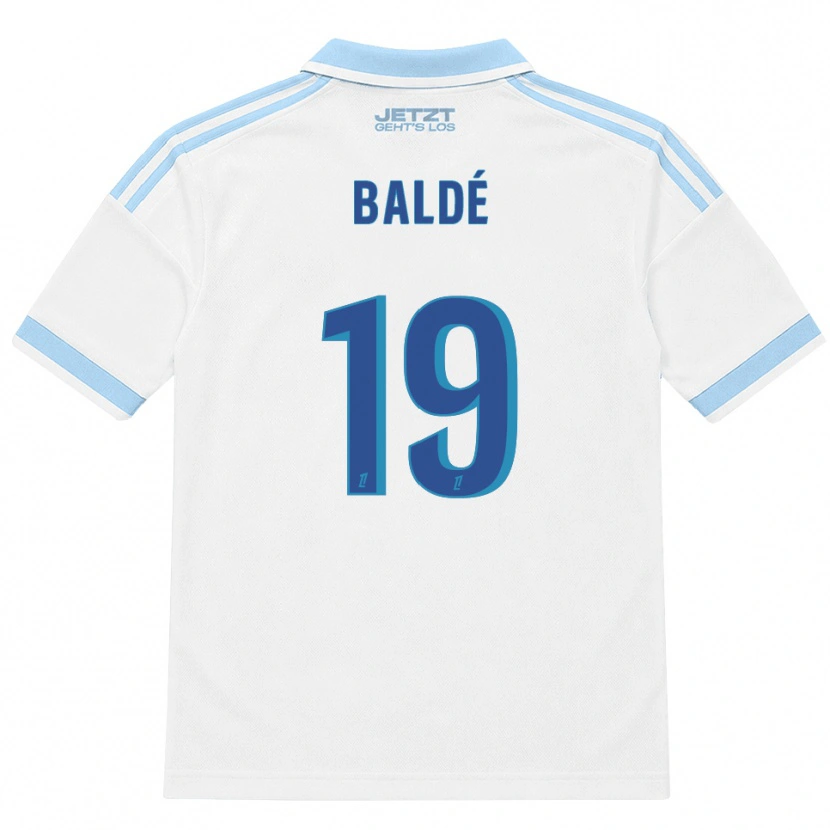 Danxen Dětské Fábio Baldé #19 Světle Nebesky Modrá Bílá Červená Daleko Hráčské Dresy 2026/27 Dres