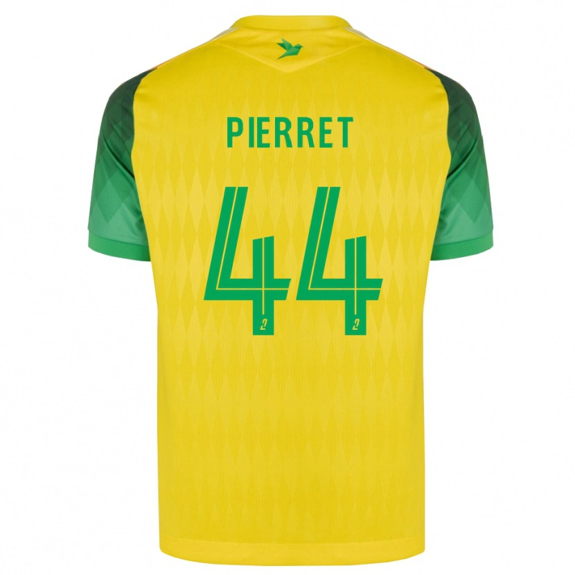 Danxen Dětské Balthazar Pierret #44 Žlutá Zelená Červená Domů Hráčské Dresy 2026/27 Dres