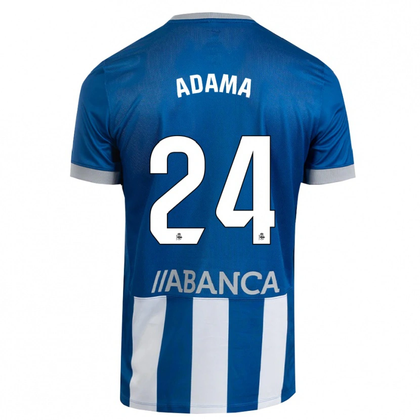 Danxen Pánské Adama Traoré #24 Modrá Šedá Bílá Domů Hráčské Dresy 2026/27 Dres