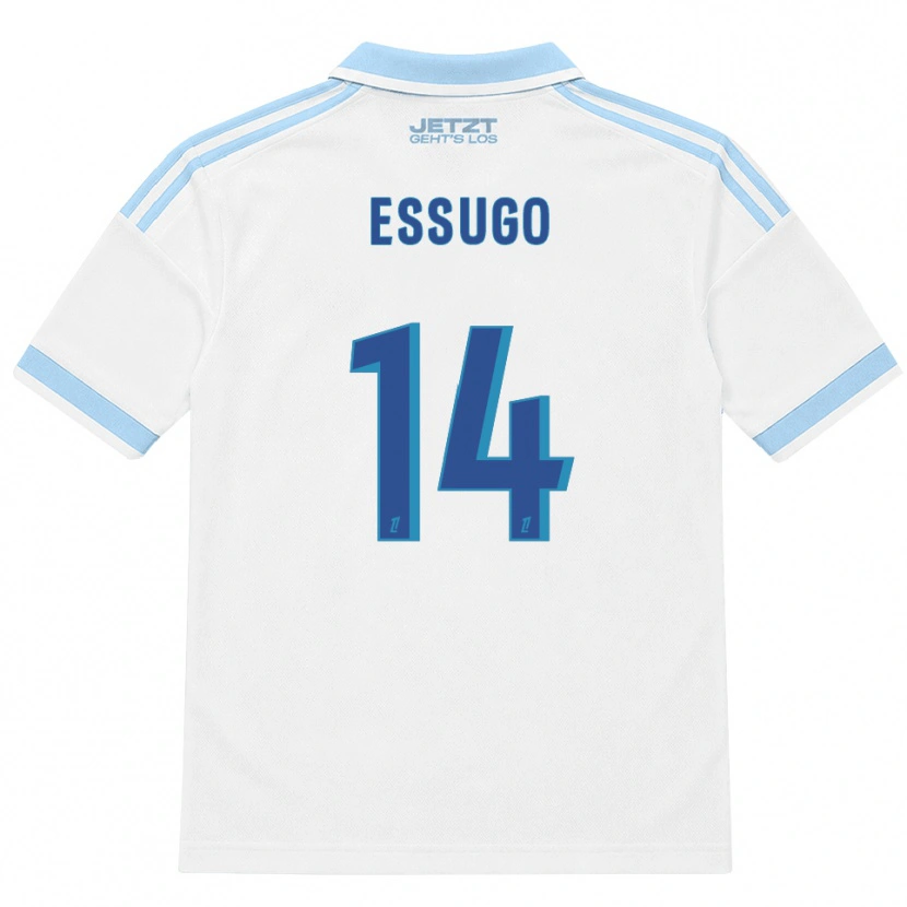 Danxen Pánské Dário Essugo #14 Světle Nebesky Modrá Bílá Červená Daleko Hráčské Dresy 2026/27 Dres