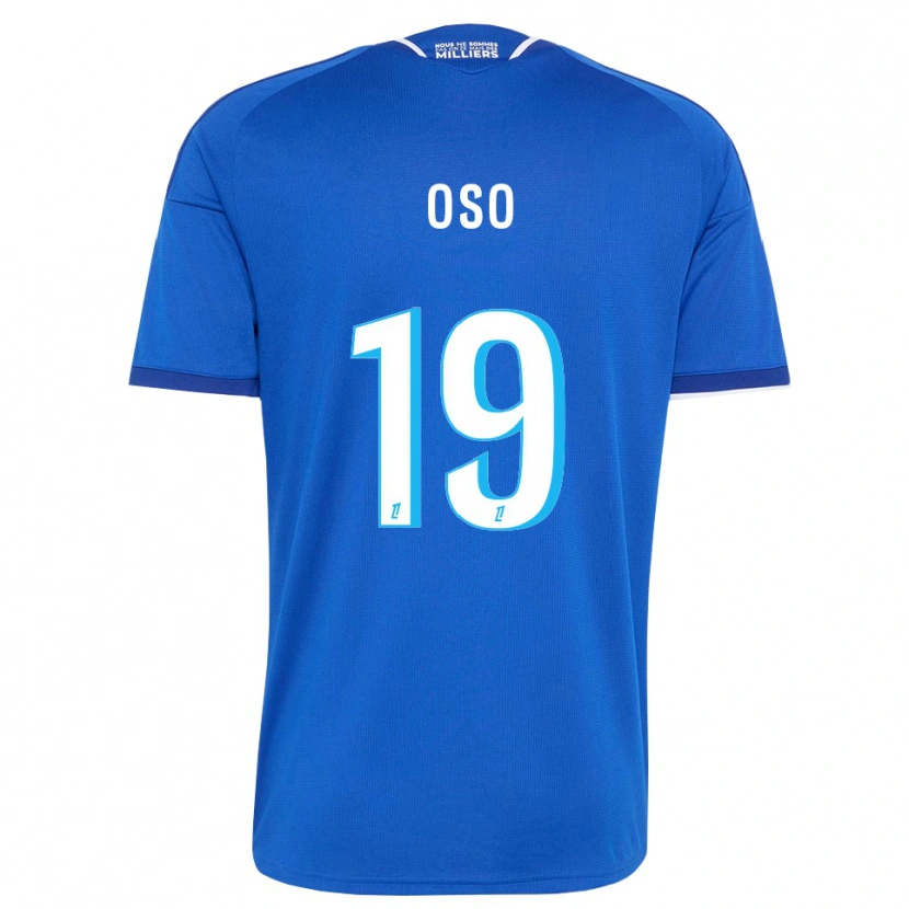 Danxen Pánské Oso #19 Královská Modř Bílá Domů Hráčské Dresy 2026/27 Dres