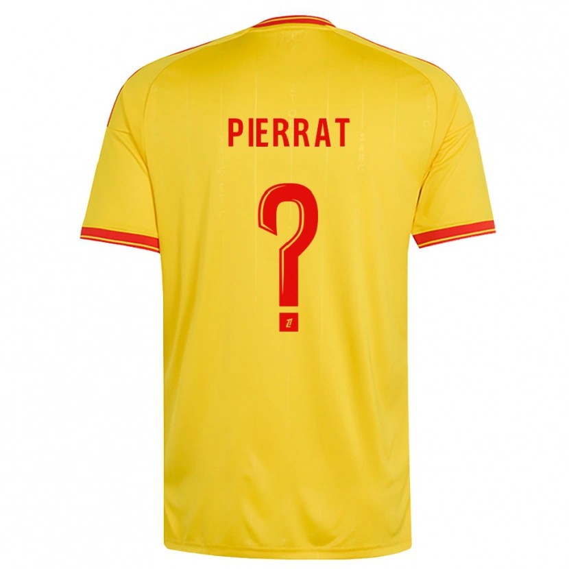Danxen Pánské Nino Pierrat #0 Zlatá Oranžová Červená Domů Hráčské Dresy 2026/27 Dres