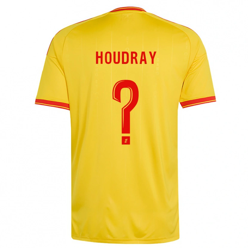 Danxen Pánské Leyaan Houdray #0 Zlatá Oranžová Červená Domů Hráčské Dresy 2026/27 Dres