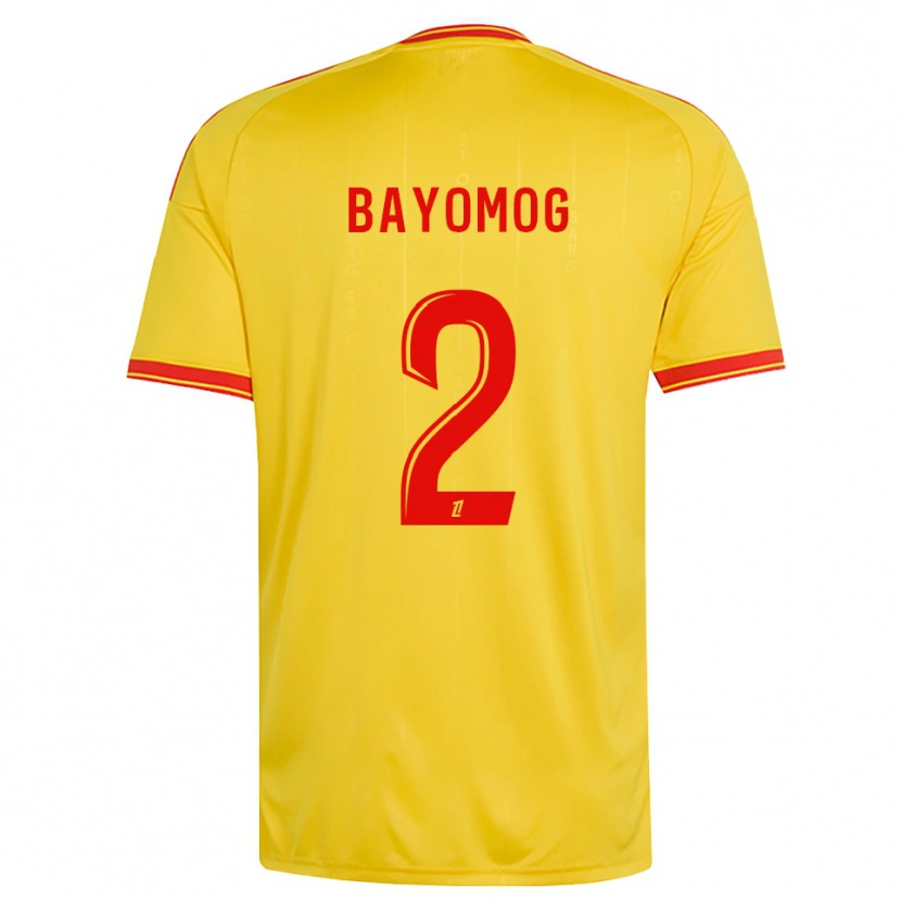 Danxen Pánské Hugo Bayomog #2 Zlatá Oranžová Červená Domů Hráčské Dresy 2026/27 Dres