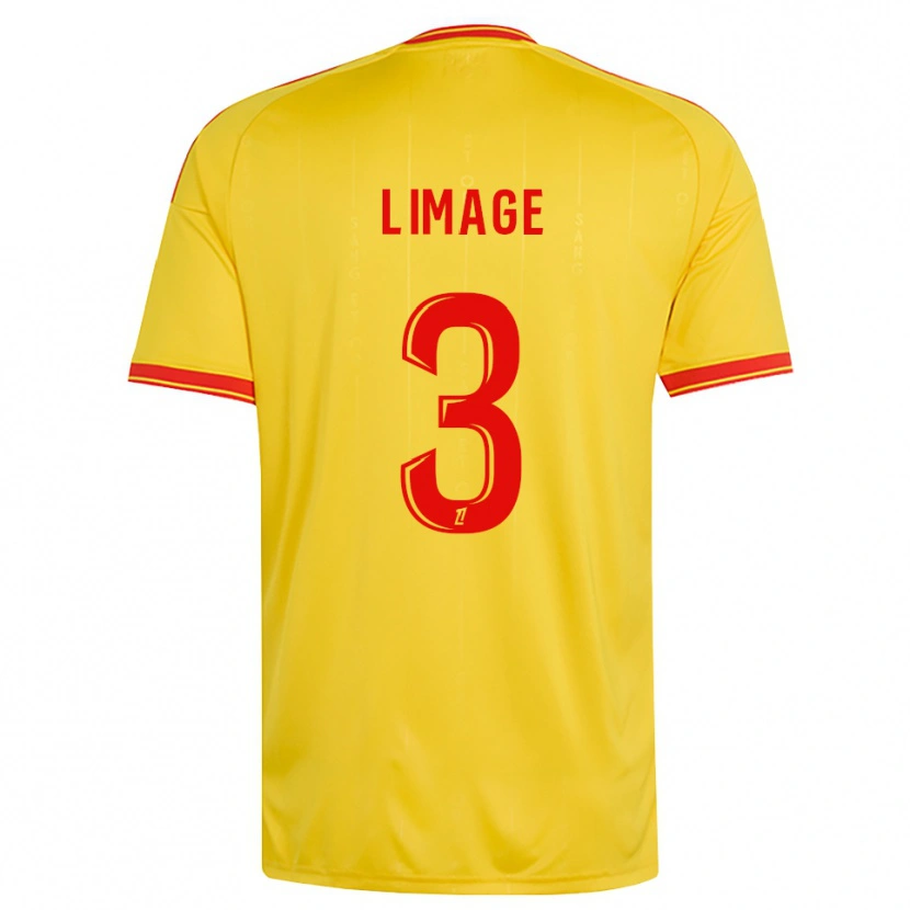 Danxen Pánské Jennyfer Limage #3 Zlatá Oranžová Červená Domů Hráčské Dresy 2026/27 Dres