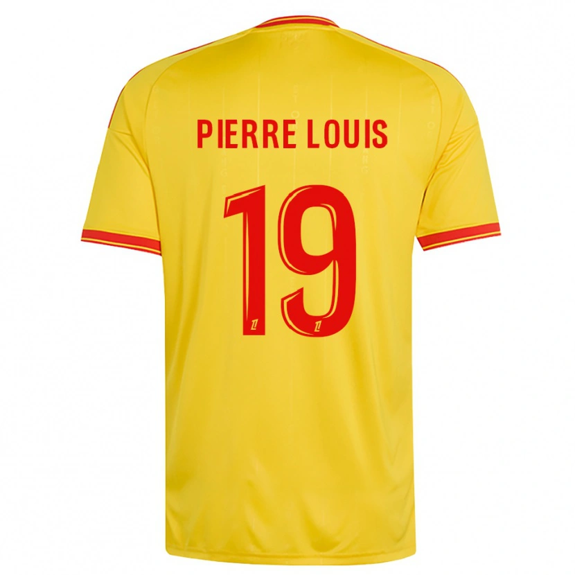 Danxen Pánské Dayana Pierre-Louis #19 Zlatá Oranžová Červená Domů Hráčské Dresy 2026/27 Dres