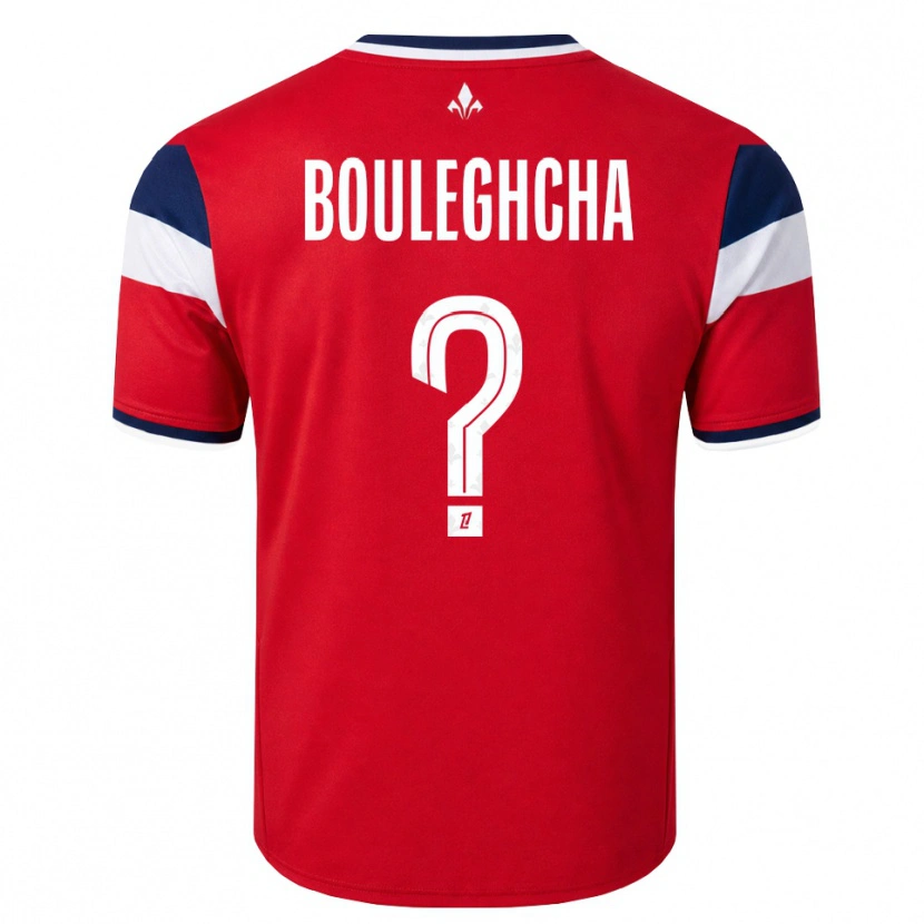 Danxen Pánské Ismail Bouleghcha #0 Červená Bílá Královská Modř Domů Hráčské Dresy 2026/27 Dres