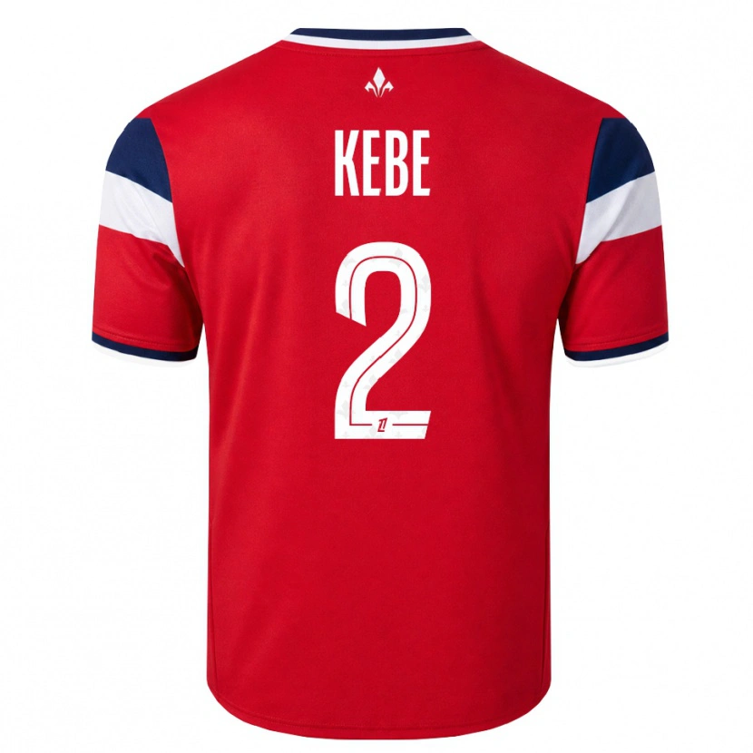 Danxen Pánské Hamadi Kebe #2 Červená Bílá Královská Modř Domů Hráčské Dresy 2026/27 Dres