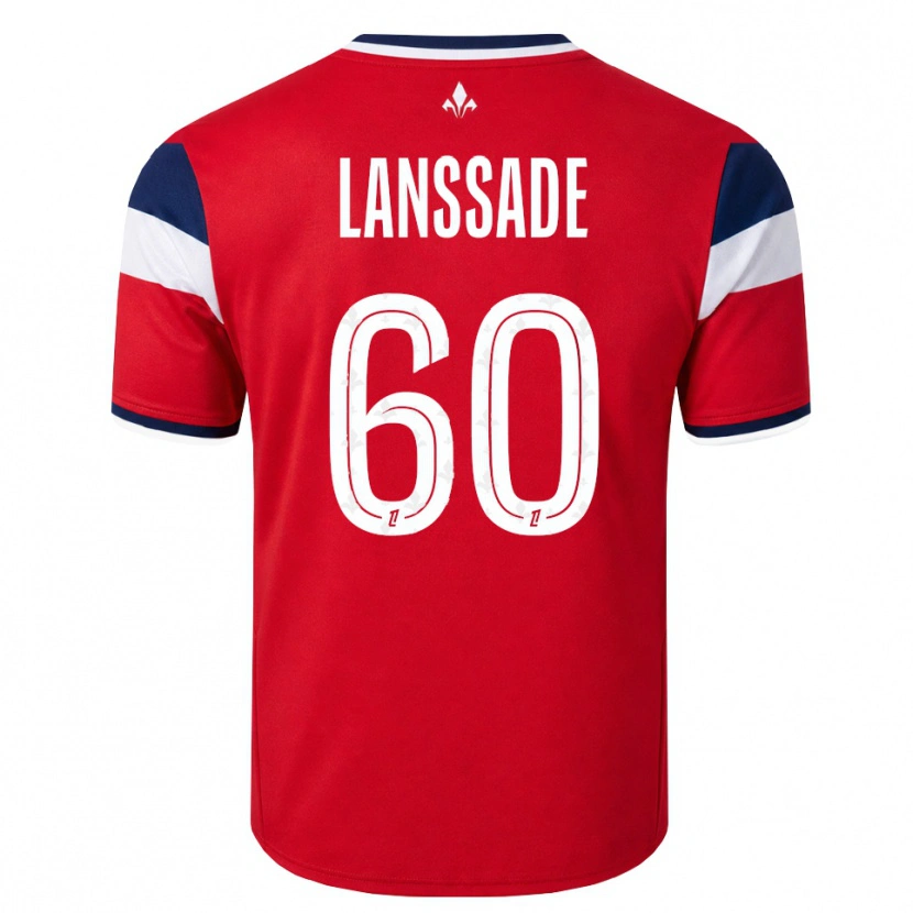 Danxen Pánské Zadig Lanssade #60 Červená Bílá Královská Modř Domů Hráčské Dresy 2026/27 Dres