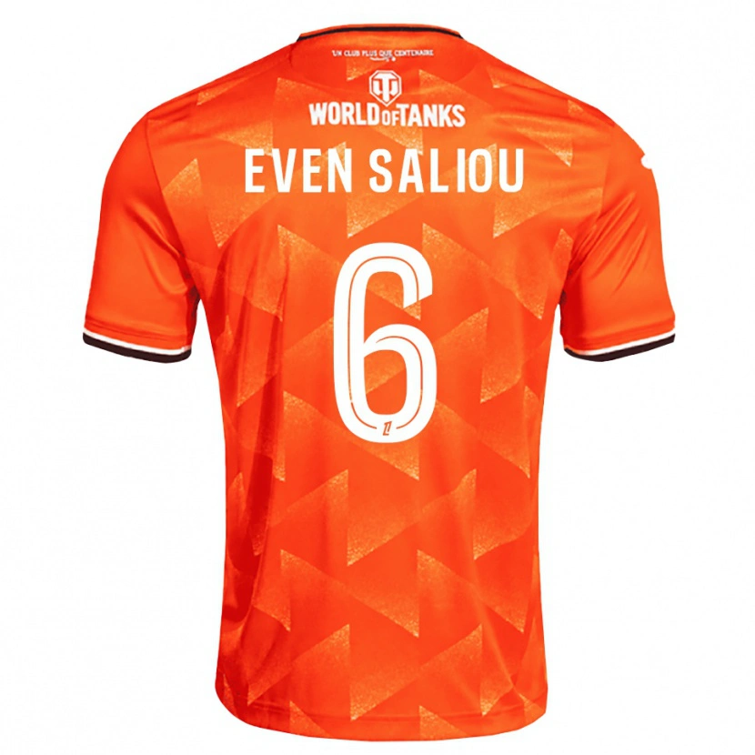 Danxen Pánské Emy Even Saliou #6 Oranžová Bílá Černá Domů Hráčské Dresy 2026/27 Dres