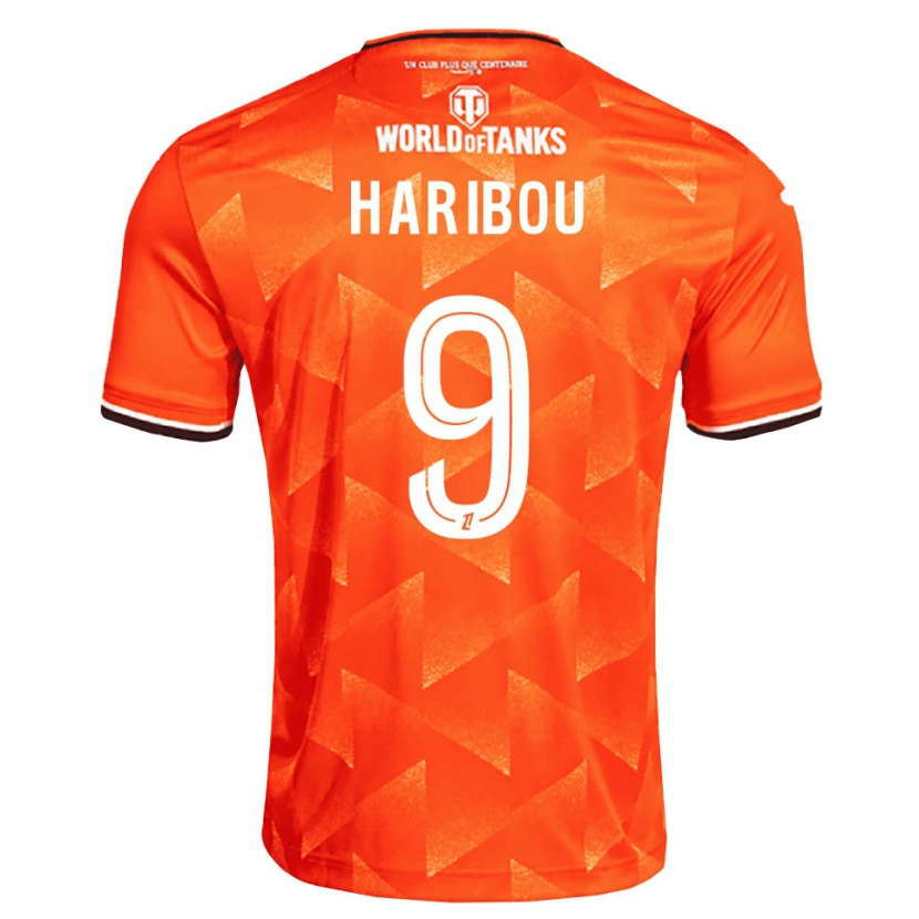 Danxen Pánské Samir Haribou #9 Oranžová Bílá Černá Domů Hráčské Dresy 2026/27 Dres