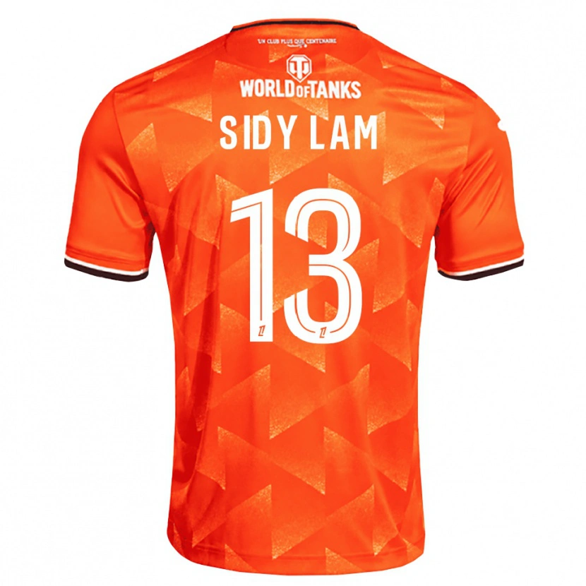 Danxen Pánské Tapsirou Sidy Lam #13 Oranžová Bílá Černá Domů Hráčské Dresy 2026/27 Dres