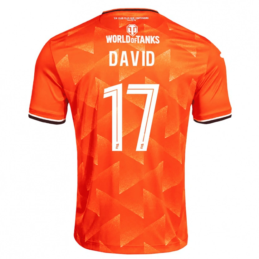 Danxen Pánské Dune David #17 Oranžová Bílá Černá Domů Hráčské Dresy 2026/27 Dres