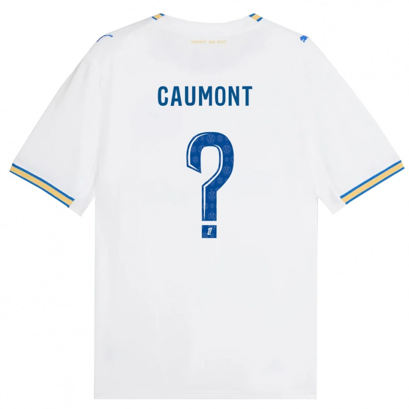 Danxen Pánské Enzo Caumont #0 Modrá Bílá Domů Hráčské Dresy 2026/27 Dres